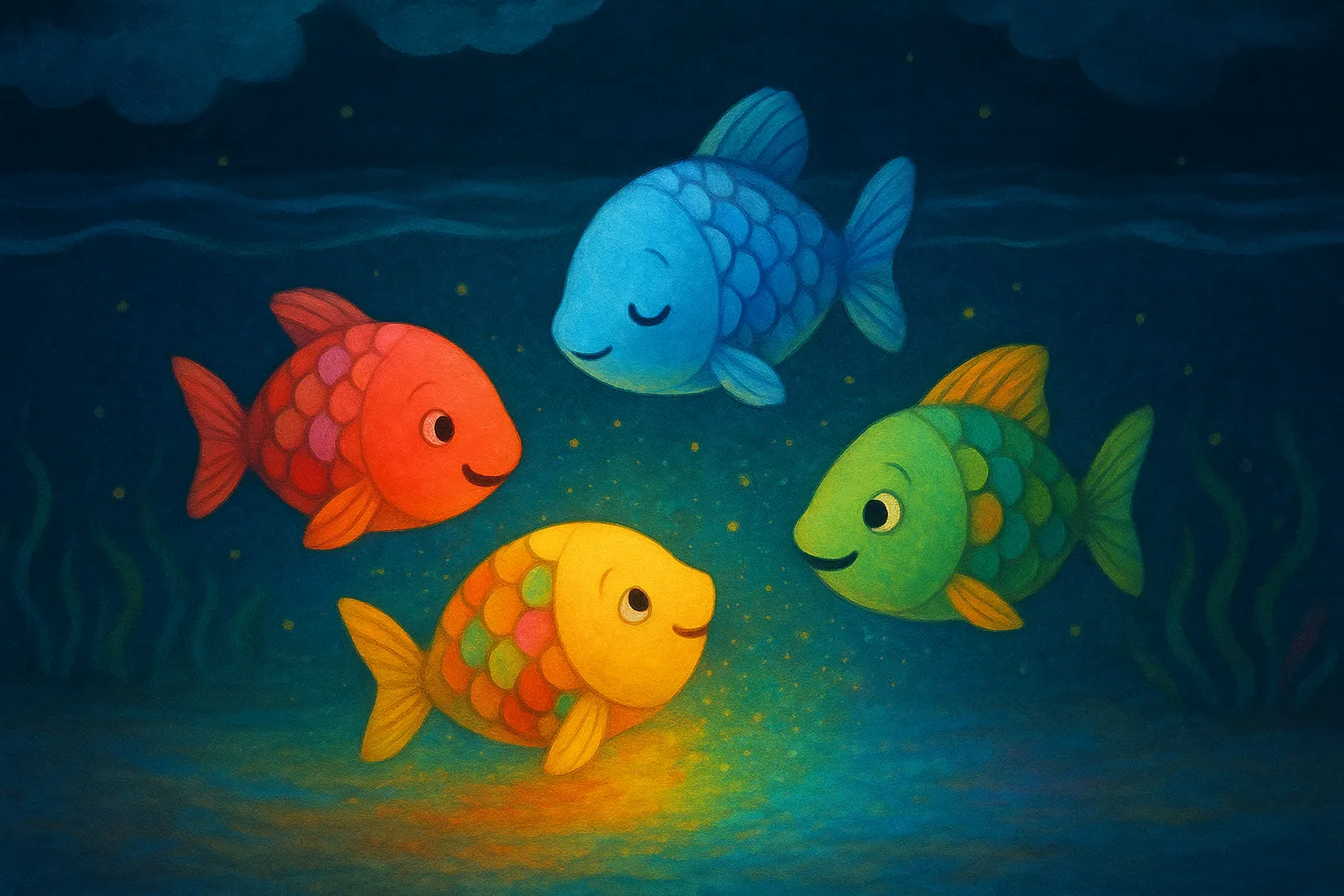 Öne Çıkan Renkli Balıklar Ülkesi: Tatlı Rüyalar Masalı