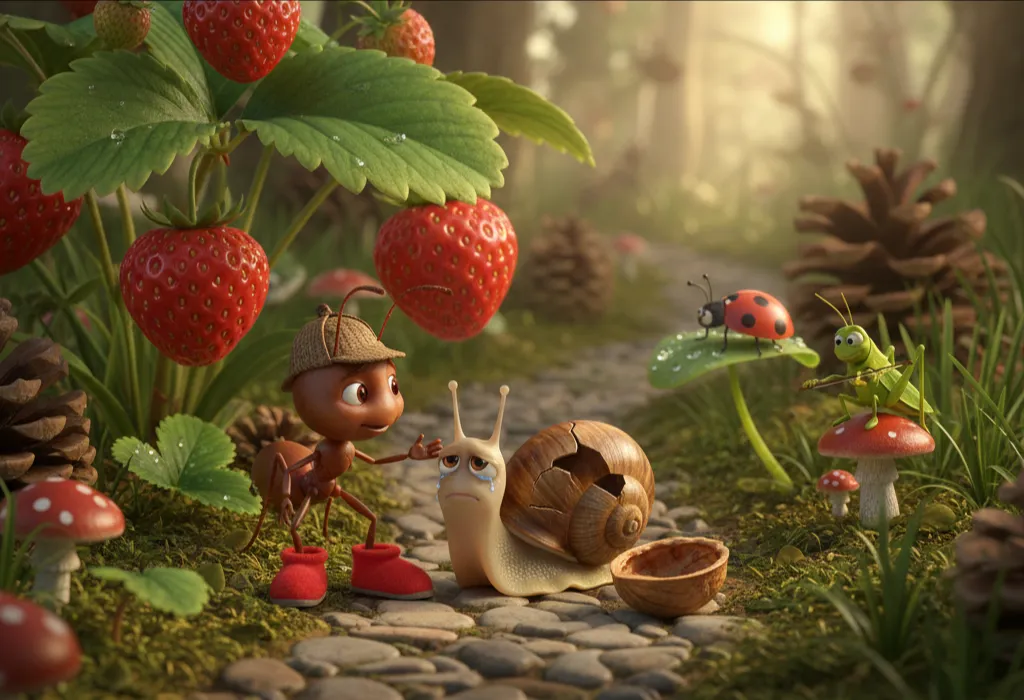 Kayıp Pabuçların Gizemi: Karınca Çıtçıt'ın Dedektiflik Macerası